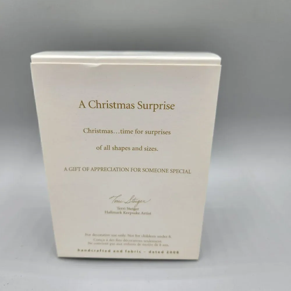 Hallmark Keepsake Ornament A Christmas Surprise Exclusive VIP 2008 Decoration